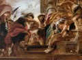 the meeting of abraham and melchisedek 1621 Peter Paul Rubens